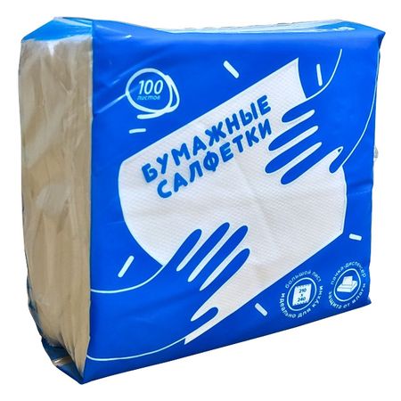 салфетки Non-stop 1сл 24х21см 100шт салфетки косметические zewa everyday 2 слойные 100шт