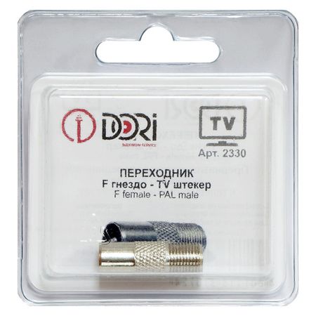 переходник F гнездо-TV штекер DORI металл водонепроницаемый автомобильный коннектор 1 штырь штекер гнездо детонация версия k для honda 6189 0591 6181 0803