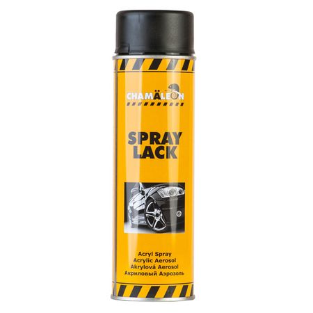 эмаль-аэрозоль CHAMAELEON 500мл черная матовая лак автомобильный chamaeleon 500мл бес ный