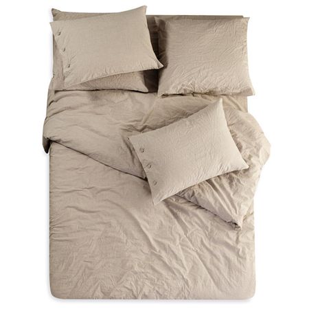 постельное белье 1,5сп PRIME PRIVE Смоген вареный хлопок 2 нав.50х70см, арт.1006.01856 наволочки для подушек лен хлопок мультяшный принт