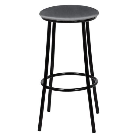 табурет барный ЛАДЬЯ 370х370х750мм серый/черный ткань/металл аксессуары для мотоциклов защитный для сиденья для honda cbf600 s n cbf1000 cbf 600 1000 нейлоновая ткань для седла