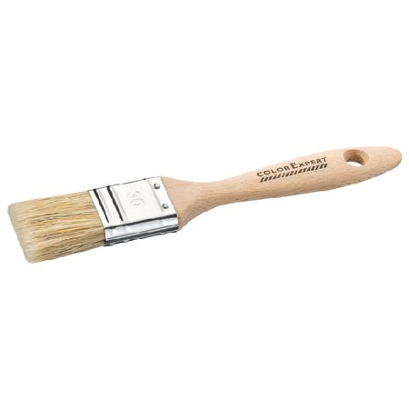 кисть плоская Color Expert смеш.щетина 40мм, арт.81194002 кисть плоская color expert смеш щетина 40мм толщ 6мм пласт ручка арт 812840