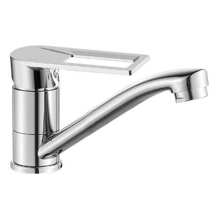 смеситель для кухни ESKO Belgrade короткий латунь хром картридж для смесителя esko 35мм низкий