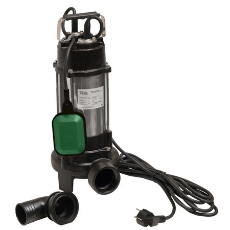 насос погружной фекальный OASIS F-180R 1800Вт 24000л/ч перезаряжаемый погружной насос water pump 12в