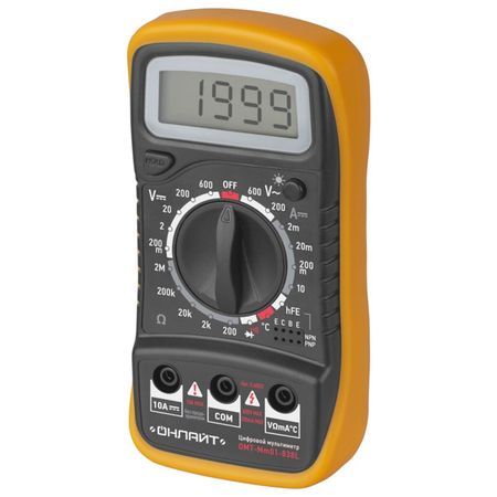 мультиметр ОНЛАЙТ 90 081 ОMT-Mm01-838L цифровой тестовые про  для мультиметра tlzwla