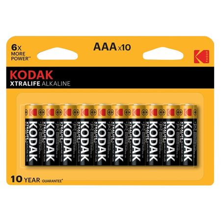 батарейка KODAK LR03 AAA блистер 10шт батарейка kodak lr06 aa блистер 2шт