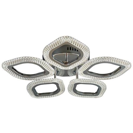 люстра потолочная светодиодная JUPITER Нарцисс 65Вт хром