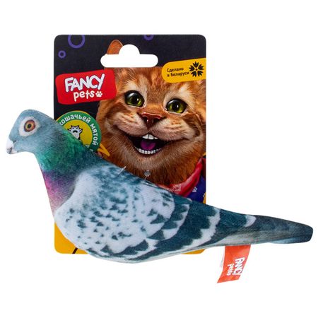 игрушка для кошек FANCY PETS Голубь 18см текстиль
