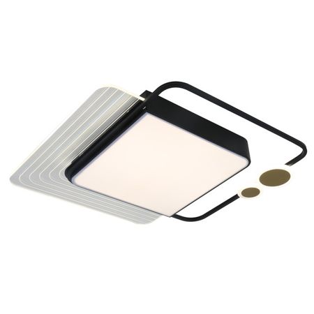 люстра потолочная ESCADA Меридиан SG LED 75Вт черный золотой паяльная станция stm32 oled hakko t12 75вт