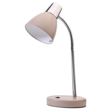 лампа настольная CAMELION 40Вт E27 бежевый лампа настольная e27 40 вт in home сно 4690612047003