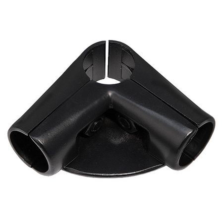 соединитель угловой на площадке JF-71 черный алюминиевый угловой зажим 90 градусов