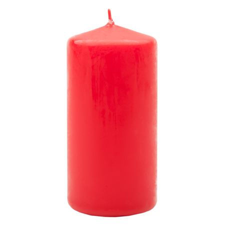 свеча-столбик Lumi 7х18см 43ч/г красная без аромата свеча столбик lumi 7х18см 43ч г белая без аромата