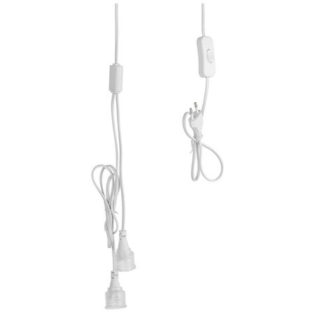 патрон ЭРА для ламп Т8 до 1200мм 2хG13 ФИТО 1,5 м с выключателем патрон эра gu5 3 для галогенных ламп