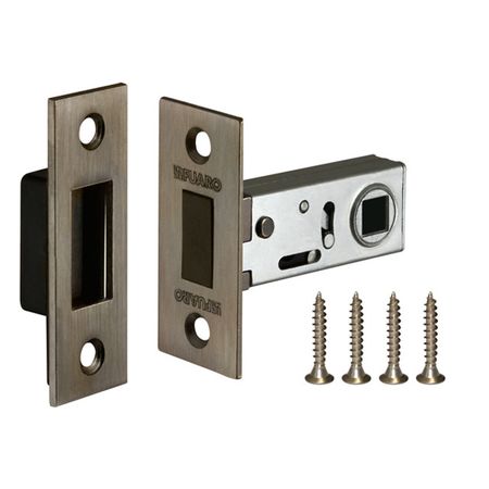 защелка межкомнатная FUARO M12-50-25 магнитная бронза защелка межкомнатная fuaro m12 50 25 магнитная бронза