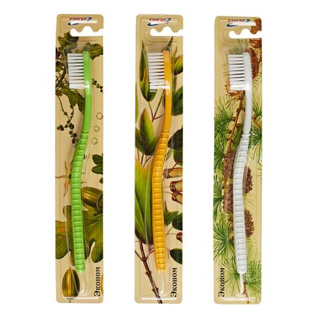 щетка зубная ХЭНГЕР ПЛЮС Природа средняя многоразовая наклейка на стену лысый орел и природа