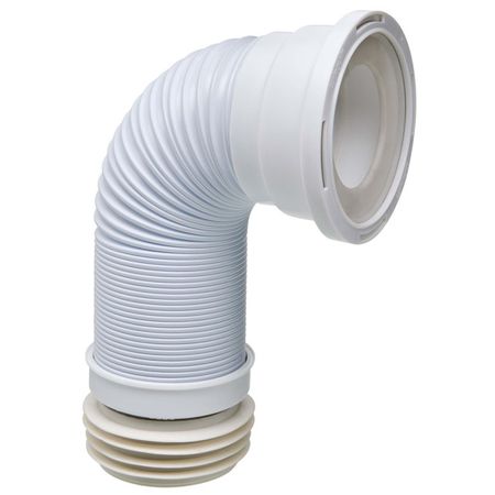 труба для унитаза WIRQUIN гофрированная армированная 110мм 290/640мм