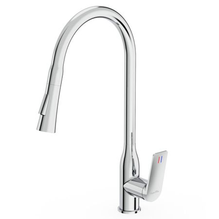 смеситель для кухни TOKITO Mitsuishi выдвижной латунь хром смеситель для раковины tokito mitsuishi латунь