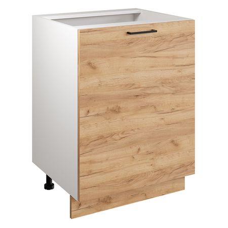 кухонный шкаф напольный Симпл 600х526х820мм 1 дверь дуб крафт золотой ЛДСП тумба лофт 800х355х450мм дуб крафт лдсп