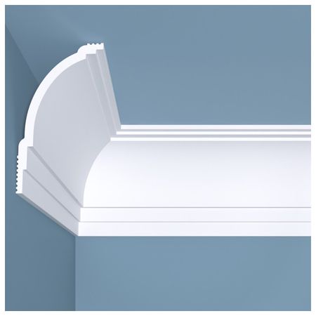 плинтус потолочный BELLO-DECO К 18 120х70х2000мм полимер(xps) белый, арт. 00-00107158 угол декоративный bello deco м12у2 225х225мм полимер xps белый арт 00 00104777