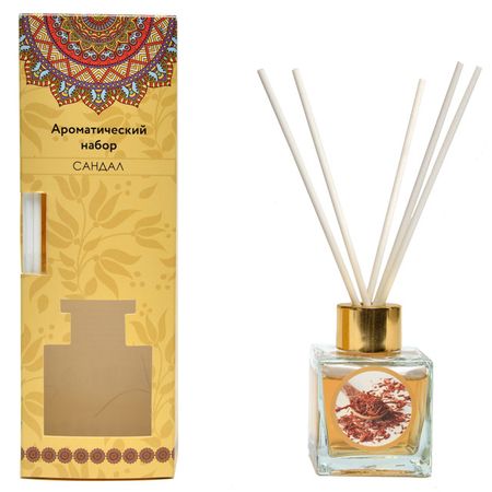 аромадиффузор LIVEFRESH Сандал 45мл аромадиффузор индокитай 10мл яблоко ландыш сандал