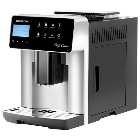 кофемашина POLARIS PACM2055AC 1450Вт 20Бар 1,8л черный/сребряный