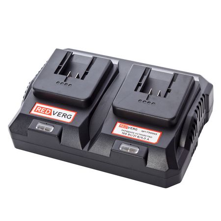 зарядное устройство REDVERG 18В 4,0А зарядное устройство dawupine для аккумулятора milwaukee 18в