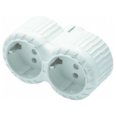 разветвитель FAR 2 гнезда с/з 250В 16А белый разъемов powercon nac3fca nac3fcb 20 шт 20а 250в