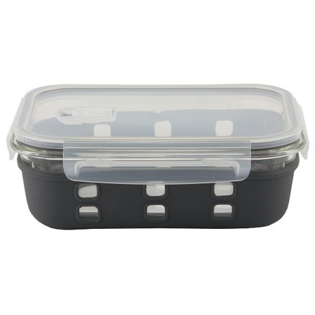 контейнер для продуктов TODELIA Премьера 1,52л 23х17,5х8,4см прямоугольный стекло, пластик, силикон накладка white diamonds sparkle case для apple iphone x xs пластик силикон