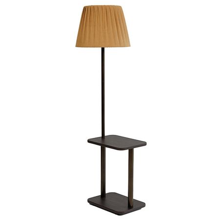 торшер ЭРКАДО Ларсен-2 Е27 60Вт стол квадрат дуб янтарь