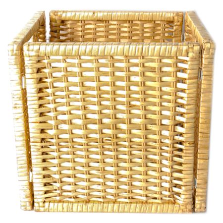 короб плетеный TODELIA Withers 320х320х340мм дерево бежевый шкатулка todelia seasons 24х17 6х7см дерево