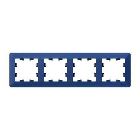 рамка 4 поста AtlasDesign Air аквамарин необработанный аквамарин 2 3 см