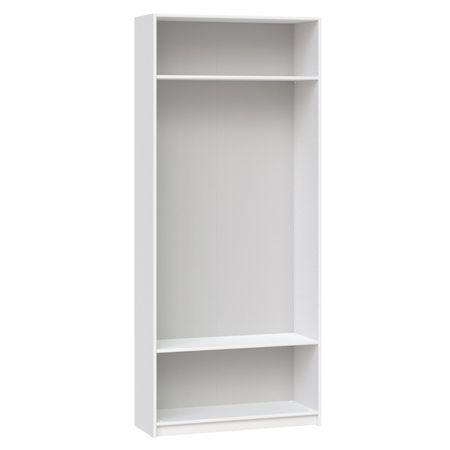 стеллаж МАКС 1000х360х2330мм белый ЛДСП шкаф макс 2 двери 1000х380х2330мм дуб венге лдсп