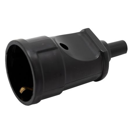 гнездо штепсельное РЕАЛЬНАЯ ЭЛЕКТРИКА РП16-002 с/з черный гнездо штепсельное реальная электрика рп16 001 б з белый