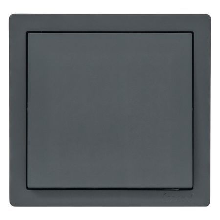 выключатель 1-клавишный LEZARD Leto графит