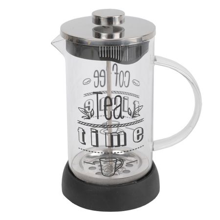 френч-пресс TODELIA Nero 600мл стекло боросиликатное, нерж.сталь fape локоть 105 градусов боросиликатное стекло