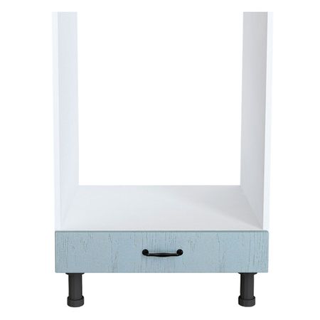 кухонный шкаф напольный под плиту и духовку Блюз 600х560х820мм МДФ/ЛДСП кухонный шкаф под плиту и духовку лофт 600х560х820мм мдф лдсп