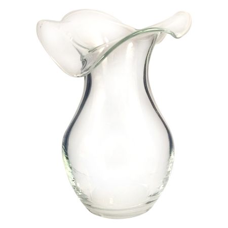 ваза Калимера 26 см гутным краем стекло фигурки кошек с краем weeddie