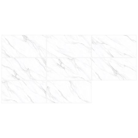 керамогранит LCM American Calacatta 60х120 полированный серый