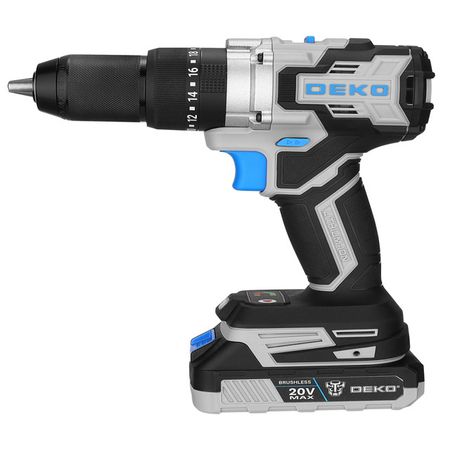 дрель-шуруповерт ударная DEKO ZKCD20V PRO 135Нм 20В Li-Ion 3,0Ач 2АКБ бесщеточный дрель шуруповерт ударная deko zkcd20v pro 135нм 20в li ion 3 0ач 2акб бесщеточный