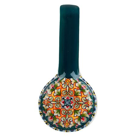 подставка под ложку NOUVELLE HOME Arabesque 23см фарфор зеленый подставка под ложку nouvelle home arabesque 23см фарфор синий