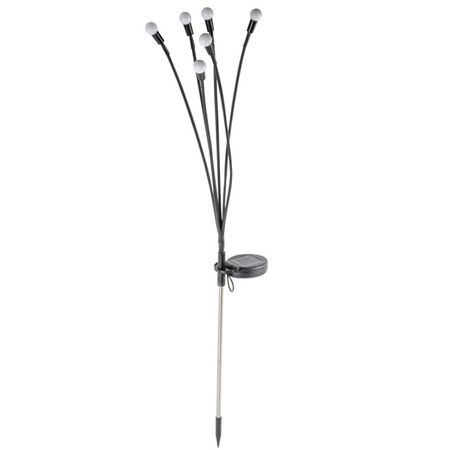 светильник на солнечной батарее UNIEL 0,36Вт IP44 аккумулятор светлячки черный электронный балласт 220в 3 36вт для ламп g23 g10q g5