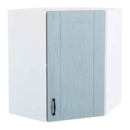 кухонный шкаф навесной угловой Блюз 600х600х720мм 1 дверь МДФ/ЛДСП угловой диван king modool велюр роял тауп