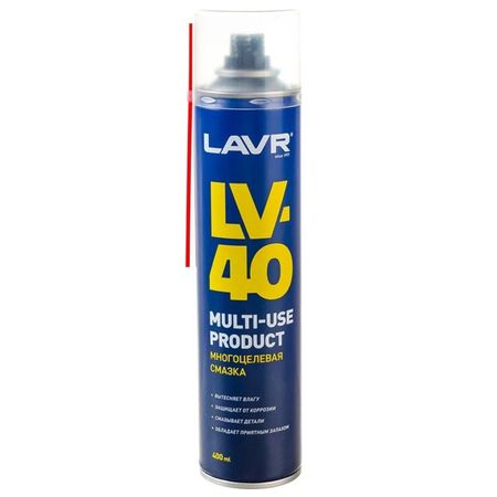 смазка многофункциональная LAVR LV-40 400мл смазка универсальная 520 мл pingo ре 40 85050 2