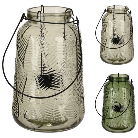 подсвечник KOOPMAN 13х21см стекло, металл в ассортименте подсвечник koopman 13 5х12 5х22 5см стекло металл