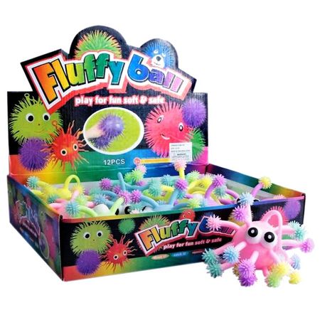 игрушка Мяч-прыгун Лохматик осьминожка в ассортименте игрушка мягкая union source лошадка зимнее веселье 1 шт в ассортименте