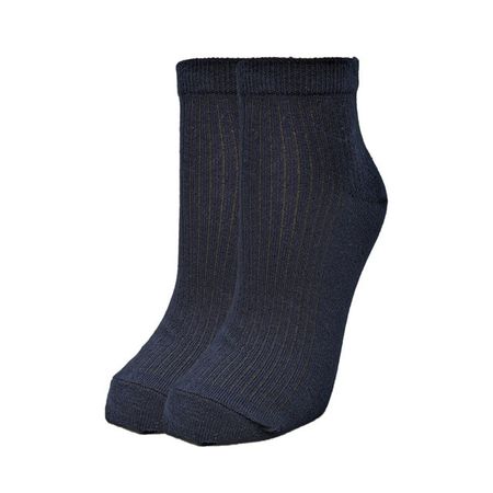носки CINEMA Лапша однотонные средней длины размер 25 женские темно-синий