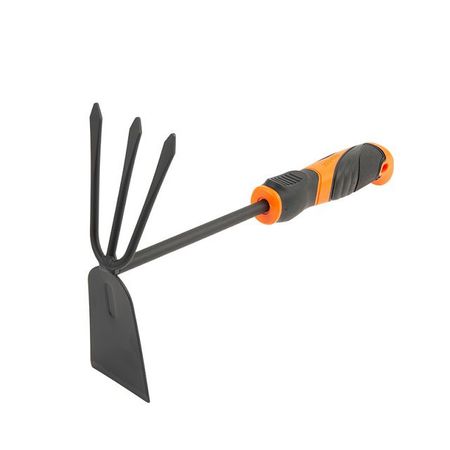 мотыжка двойная трапеция KENDO 31х5,5см прямые зубья мотыжка двойная трапеция bellota прямые зубья алюминий