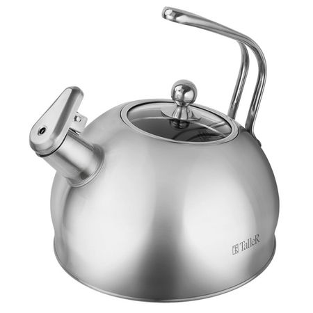 чайник TALLER Dunkan 2,5л нерж.сталь со свистком индукция чайник leonord modern 3л со свистком нерж   нейлон индукция