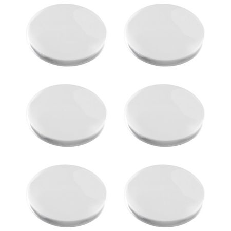 стопор для двери РЫЖИЙ КОТ 40x8мм прозрачный 6шт