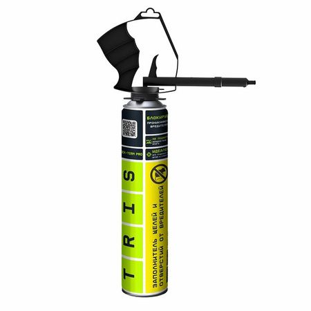 пена изоляционная TRIS Block-term pro профессиональная полиуретановая 1000мл, арт.E876 клей пена tris termolit для пенополистирола полиуретановая 1000мл арт кп001